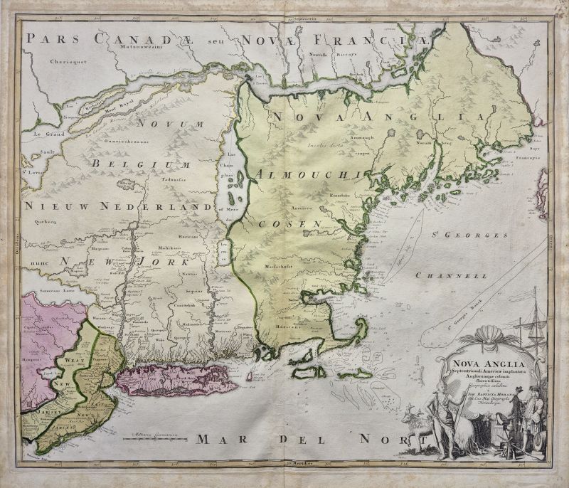 Nova Anglia Septentrionali Americae implantata &hellip;