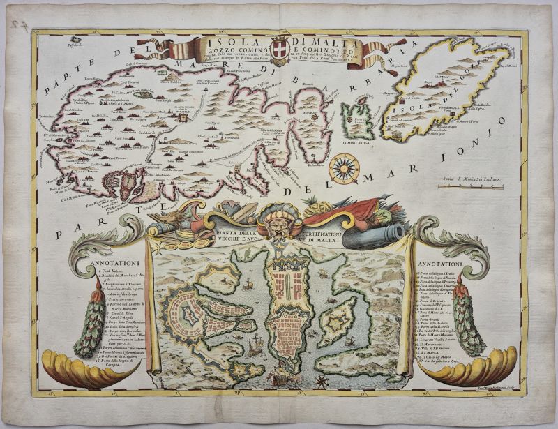 Isola di Malta Gozzo Comino et Cominotto